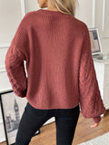 Trellis | Diamond Knit Pullover