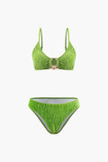 Nena | Velvet Bikini And Sarong