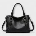 Mira Crossbody Bag made from premium Swiss leather featuring an elegant design, perfect for stylish women on the go. - 2