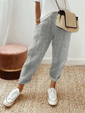 Lightweight Sole Striped Trousers in a relaxed fit, made from breathable fabric for ultimate comfort and style. - 5