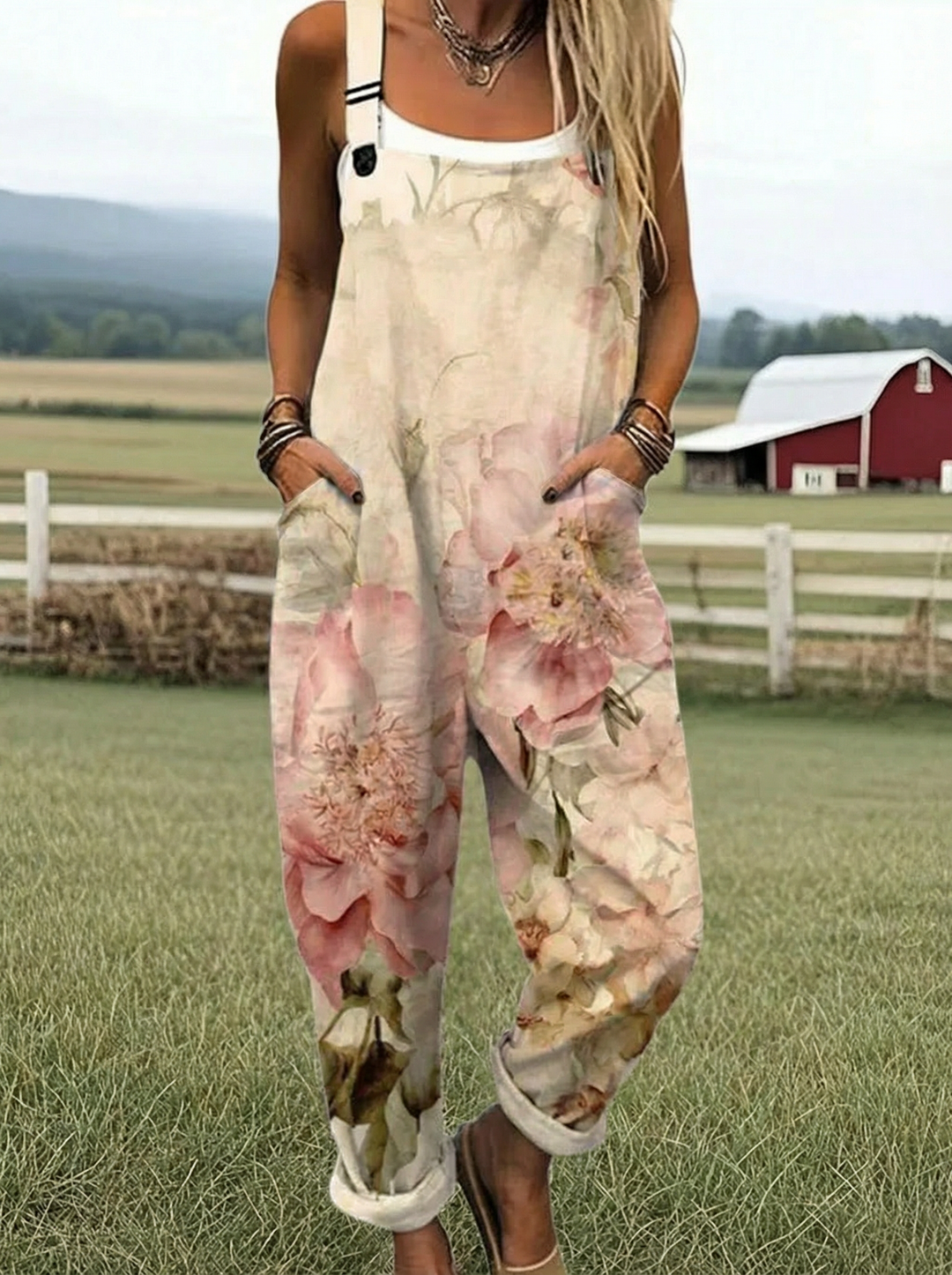 LL™ | Fashion-Style Dungaree Trousers