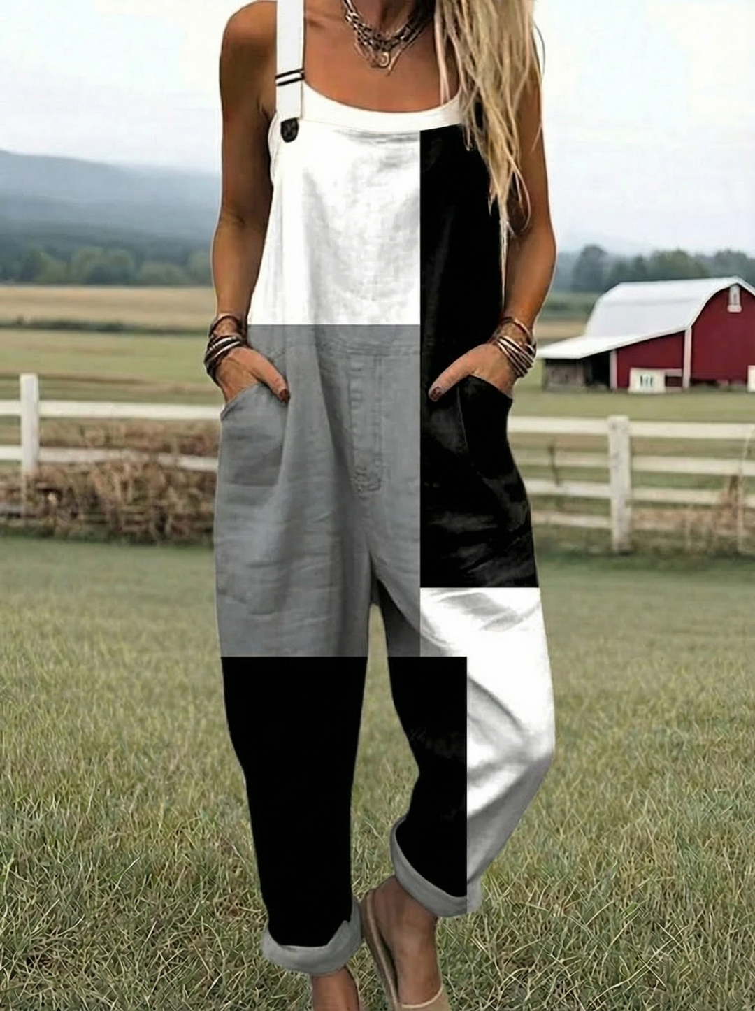 LL™ | Hailey Colourful Relaxed Jumpsuit