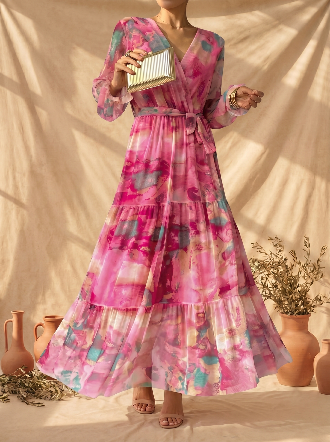LL™ | Hazel Floral Wrap Dress