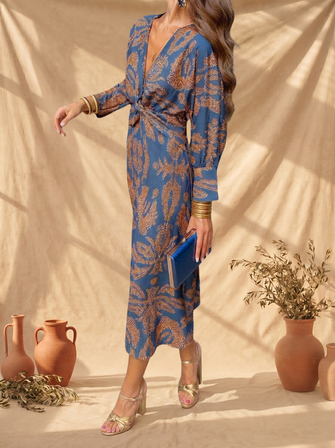 LL™ | Celeste | Floral Elegance Maxi Dress