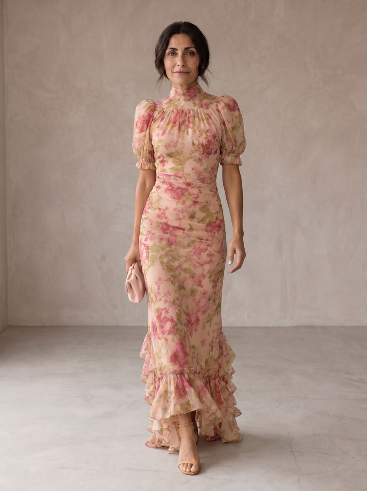 LL™ | Rosario | Floral Chiffon Maxi Dress