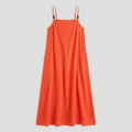Liora Beach Cover Up Dress | Breathable Cotton Gauze, Adjustable Straps