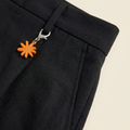 Caden Men's Cargo Shorts | Black Stretch Wool, Relaxed Fit, Multiple Pockets