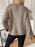 Trellis | Diamond Knit Pullover