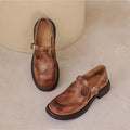 Vera Black Loafers for Women | Premium Cow Leather, Comfortable Fit