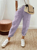 Lightweight Sole Striped Trousers in a relaxed fit, made from breathable fabric for ultimate comfort and style. - 4