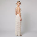 Adele | Maxi Dress Lightweight Two-Piece Halter Top Set for Women
