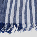 Aero Cotton Scarf | Elegant Pinstripe Design, Classic Fit, 70cm x 180cm