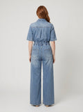 Aero Denim Jumpsuit | Cotton-Blend, Durable Design