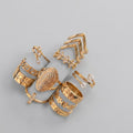 Alisa gold rings set Milan