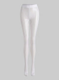 Amina elasticity tights white