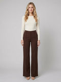 Beatrix wide trousers brown