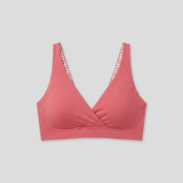 Bella Ballet Nursing Bra rose front