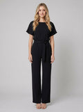 Bella elegant jumpsuit black - model