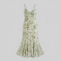 Bella | Maxi Dress Floral Chiffon, Lace-Trim Summer Dresses for Women