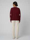 Bow | Jacquard Pullover Sweater