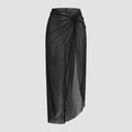 Breeze mesh sarong black flat-lay