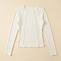 Breezy | Women's Top Slim Fit, Ribbed Texture