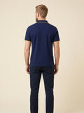Brix Mens Polo Shirt | Embroidered, Contrast Trim