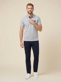 Brix Mens Polo Shirt | Embroidered, Contrast Trim
