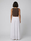 Coco | Crop Tank Cotton Blend, Sleeveless Cropped Workout Top