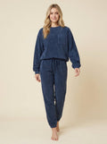Cora Corduroy Sweatset - Blue