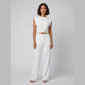 Cora Knotted Tee white