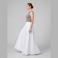 Cora | Maxi Skirt 100% Cotton, High Waist Long Skirt for Women