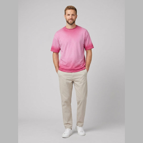 Danny | Gradient T-Shirt Soft Cotton Crew Neck, Regular Fit
