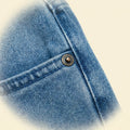 Dapper | Denim Shorts Relaxed Fit, Button Pocket Design for Men