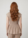 Dashi | Peplum Top