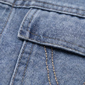 Denim | Tie-Up Long Sleeve Shirt