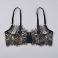 Elysia Balconette Bra | Sheer Lace, Underwire Design