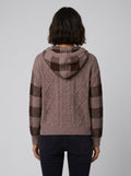 Elysia Hoodie Sweater | Ultra-Soft Cable Knit, Relaxed Fit