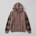 Elysia Hoodie Sweater | Ultra-Soft Cable Knit, Relaxed Fit