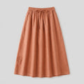 Elysia | Linen Skirt 100% Organic, A-Line Design, Knee-Length