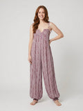 Elysian Boho Jumpsuit - Lilac