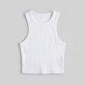 Elysian | Crop Tank Top Ribbed, Medium Stretch