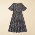 Elysian | Womens Dress Floral Print, Mid-Length Summer Dress