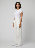 Elysian Pants | Linen-Blend, Relaxed Fit, Adjustable Drawstring