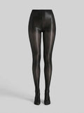 Esmee shiny tights black front