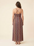 Fiora | Maxi Dress Floral Print, V Neck Summer Wedding Guest Dress