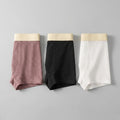 Fleek | Silk Boxer Shorts Cooling Ice Silk, Breathable Waffle Texture, Pack of 3