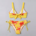 Fleur | Bikini Set Floral Print, V Neck