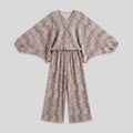 Gina | Women's Set Polyester Loungewear, Loose Fit, Batwing Sleeve