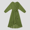 Ginevra | Long Elegant Dress with Feminine Neckline
